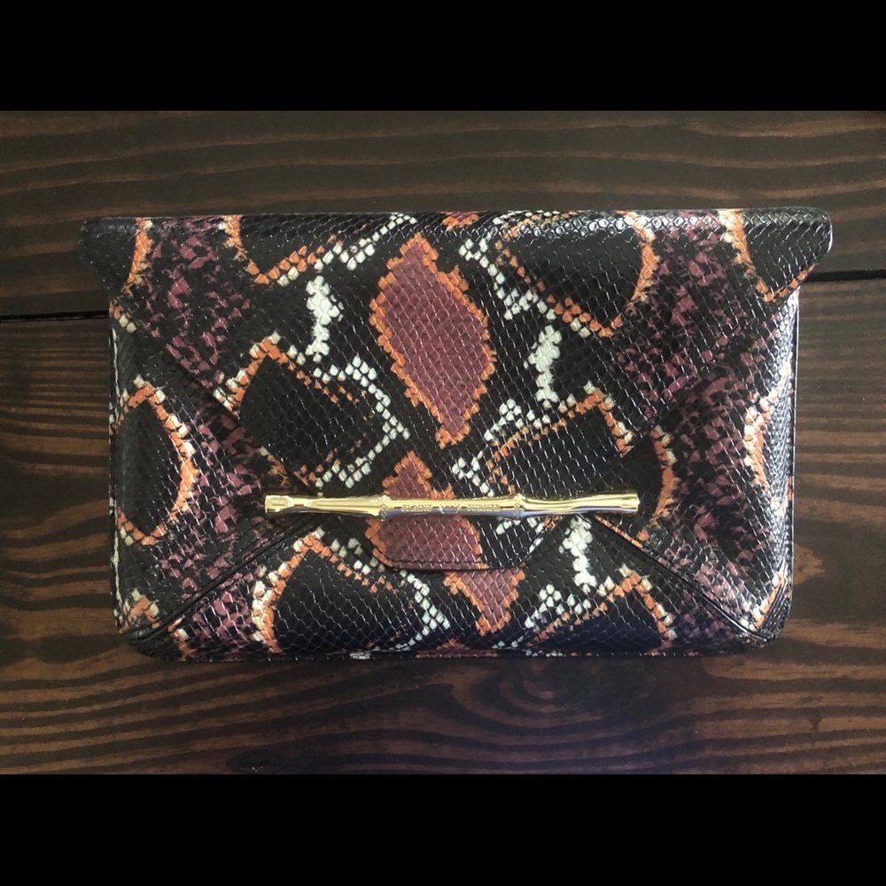 Multi Color Elaine Turner clutch